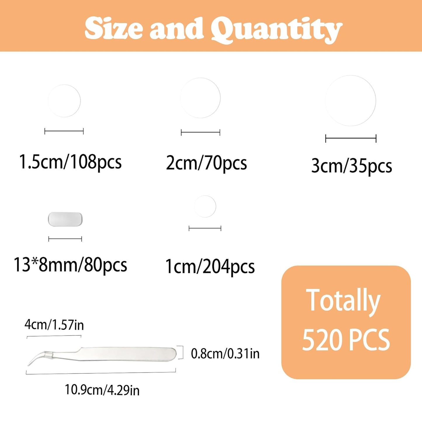 771PCS Double Sided Tape Removable Strong Adhesive Dots Heavy Duty Sticky Pads Putty No Traces Clear Sticky Tack for Picture, Poster, Art Craft, Decoration, Party Office Supplies