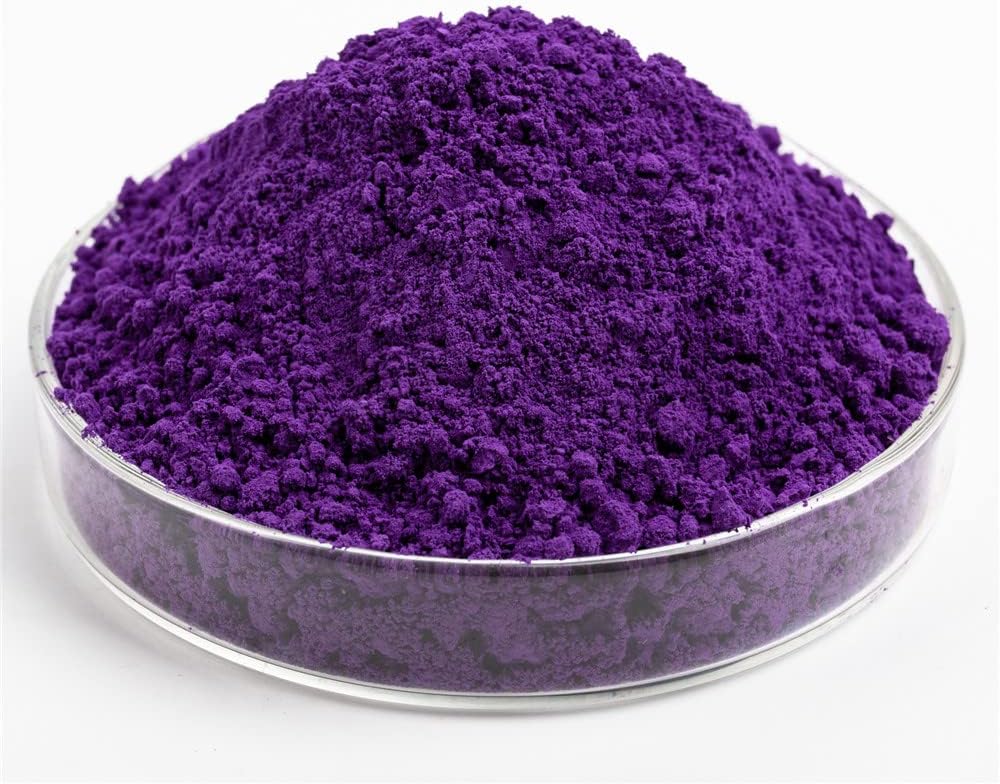 GOODTAKE Concrete Pigment, Purple Iron Oxide Pigment Powder, Concrete Cement Dye Color Pigment for Pastel Tile Paint Concrete Cement Mortar Grout (Purple, 12 oz)