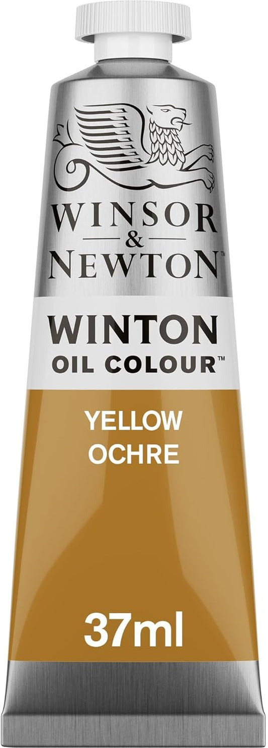 Winsor & Newton Winton Oil Color, 37ml (1.25-oz) Tube, Yellow Ochre