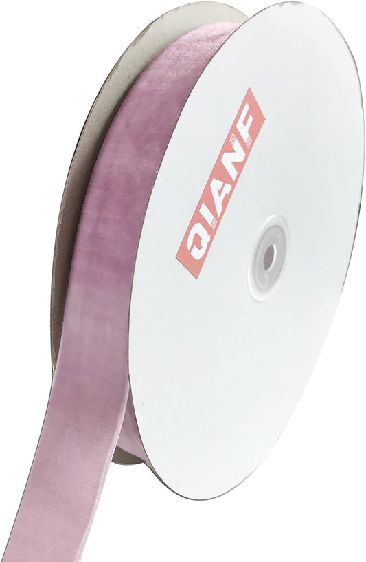 Vintage Lavender Velvet Ribbon, 1 Inch X 25Yd