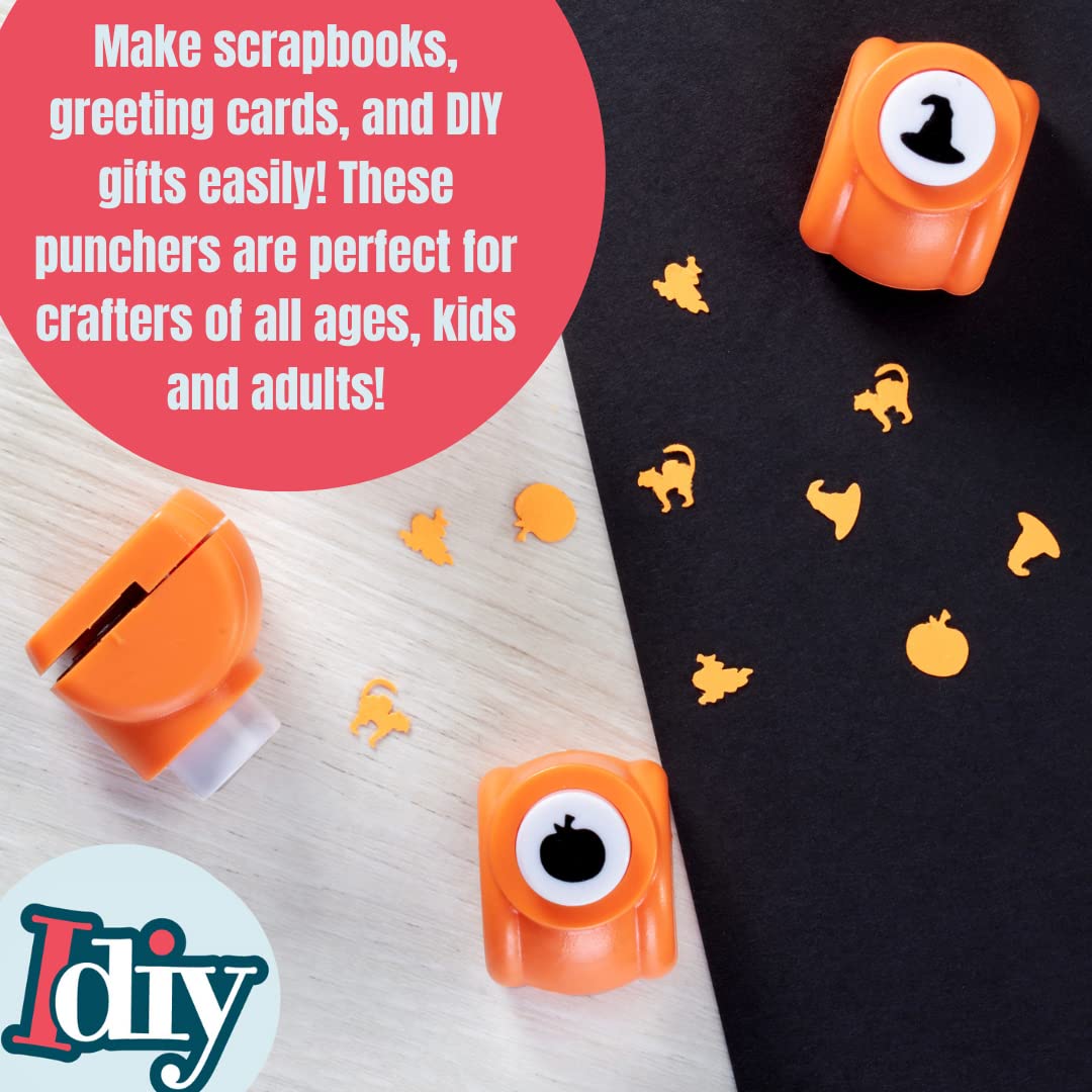 Every Occasion Year Round Scrapbook Paper Holiday Punchers-40 Unique Designs for Valentines, Easter, St. Patrick's Day, Christmas, & More- DIY Confetti for Holiday Cards, Invitation, Decoration Making