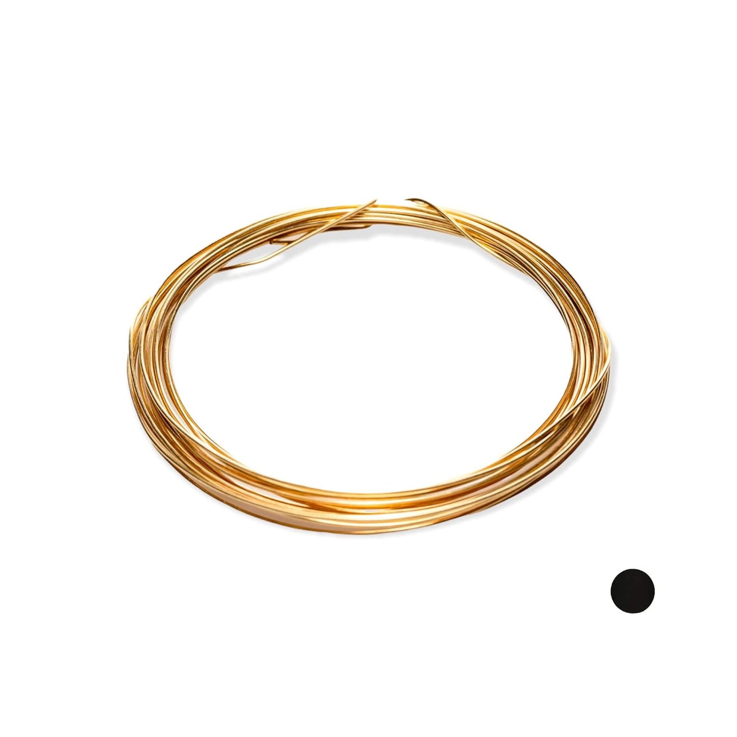 16 Gauge, Jeweler's Brass Wire, Red Brass, Round, Dead Soft, CDA #230 Alloy Jewelry Grade Made in USA - 5FT by CRAFT WIRE