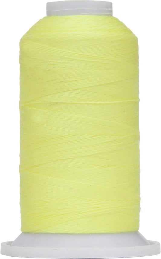 Threadart Polyester All-Purpose Sewing Thread - 600m - 50S/3 - Lemon