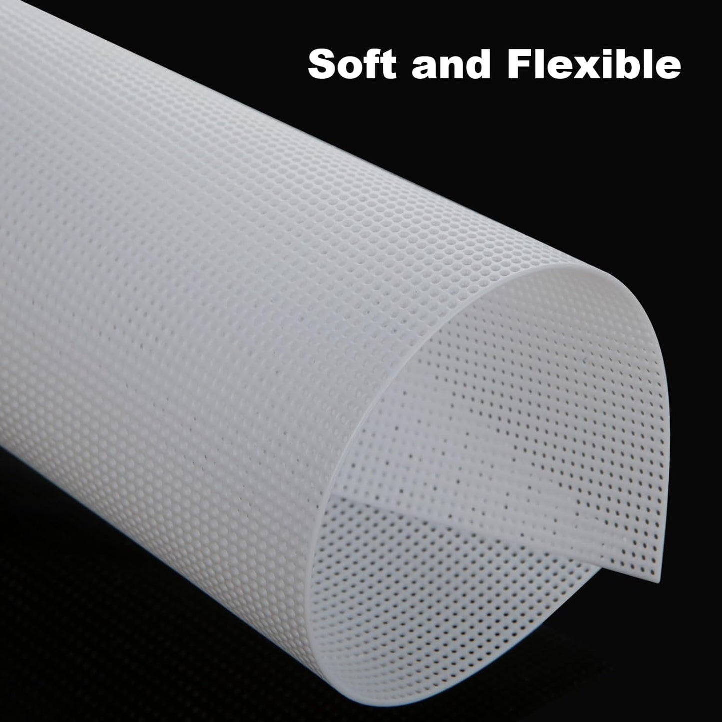 12PCS 14 Count Plastic Mesh Canvas Sheets, 14 CT Perforated Plastic Stitching Canvas Cross Stitch PlasticMesh Canvass for Embroidery, Crafts DIY Crochet Projects, 8.2 X 11 Inch, White