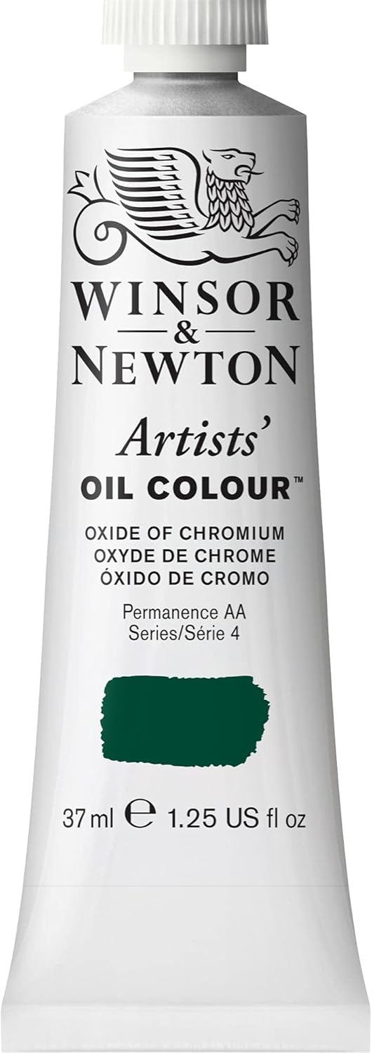 Winsor & Newton Artists' Oil Color, 37ml (1.25 oz) Tube, Oxide Of Chromium