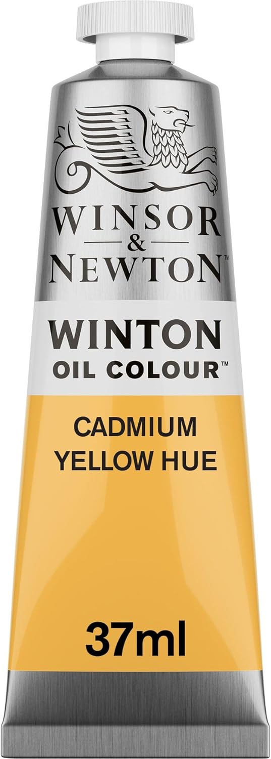 Winsor & Newton Winton Oil Color, 37ml (1.25-oz) Tube, Cadmium Yellow Hue