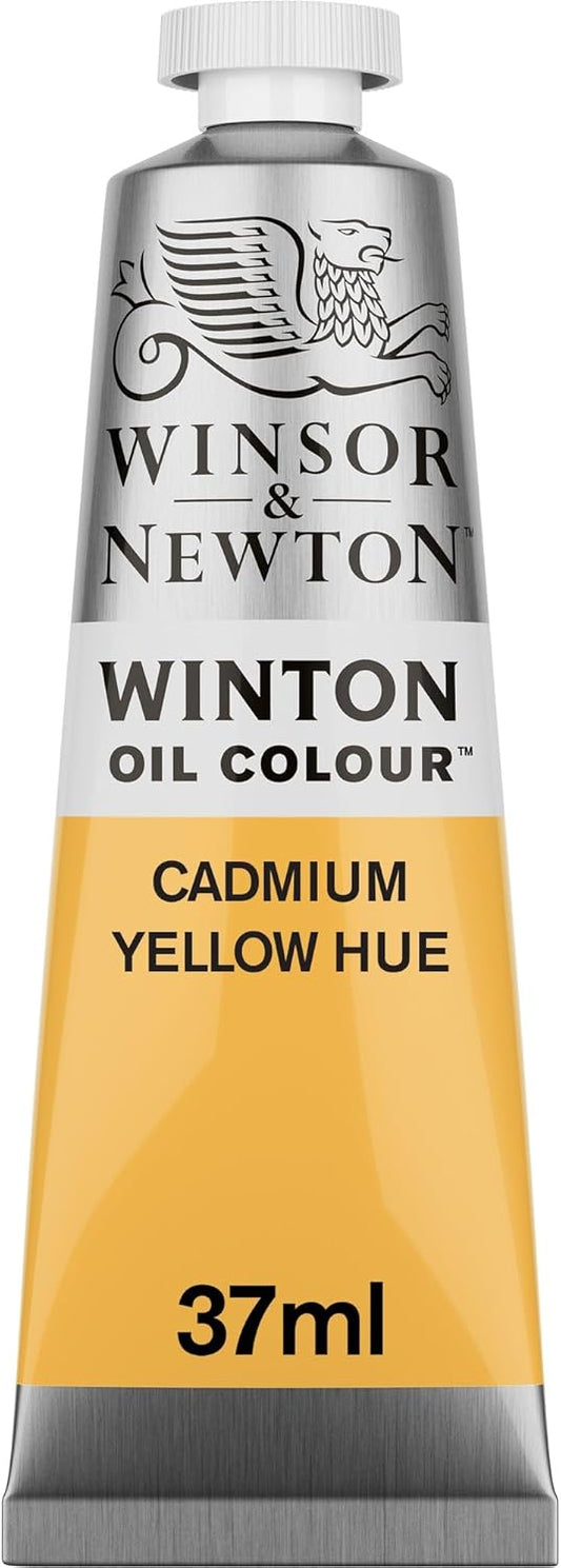 Winsor & Newton Winton Oil Color, 37ml (1.25-oz) Tube, Cadmium Yellow Hue