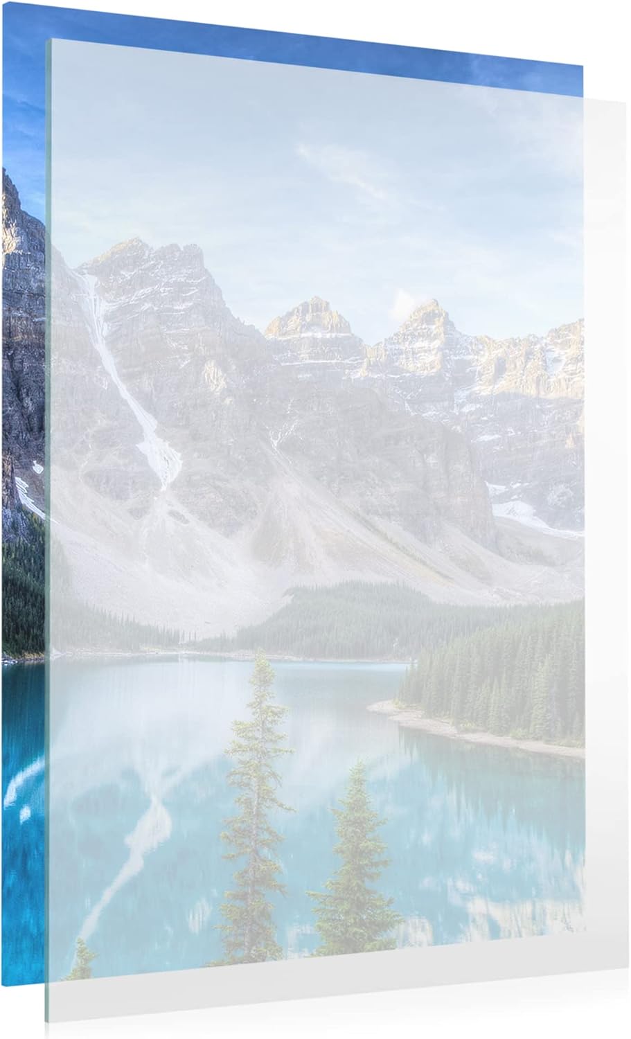 Non-Glare Acrylic Replacement for 7.5x10 Picture Frame, Replacement Plexiglass for 7.5x10 Photo Frame, UV-Resistant Non-Glare Acrylic Cover Sheet