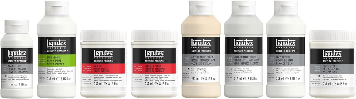 Liquitex Professional Effects Medium , 237ml (8-oz), Crackle Paste