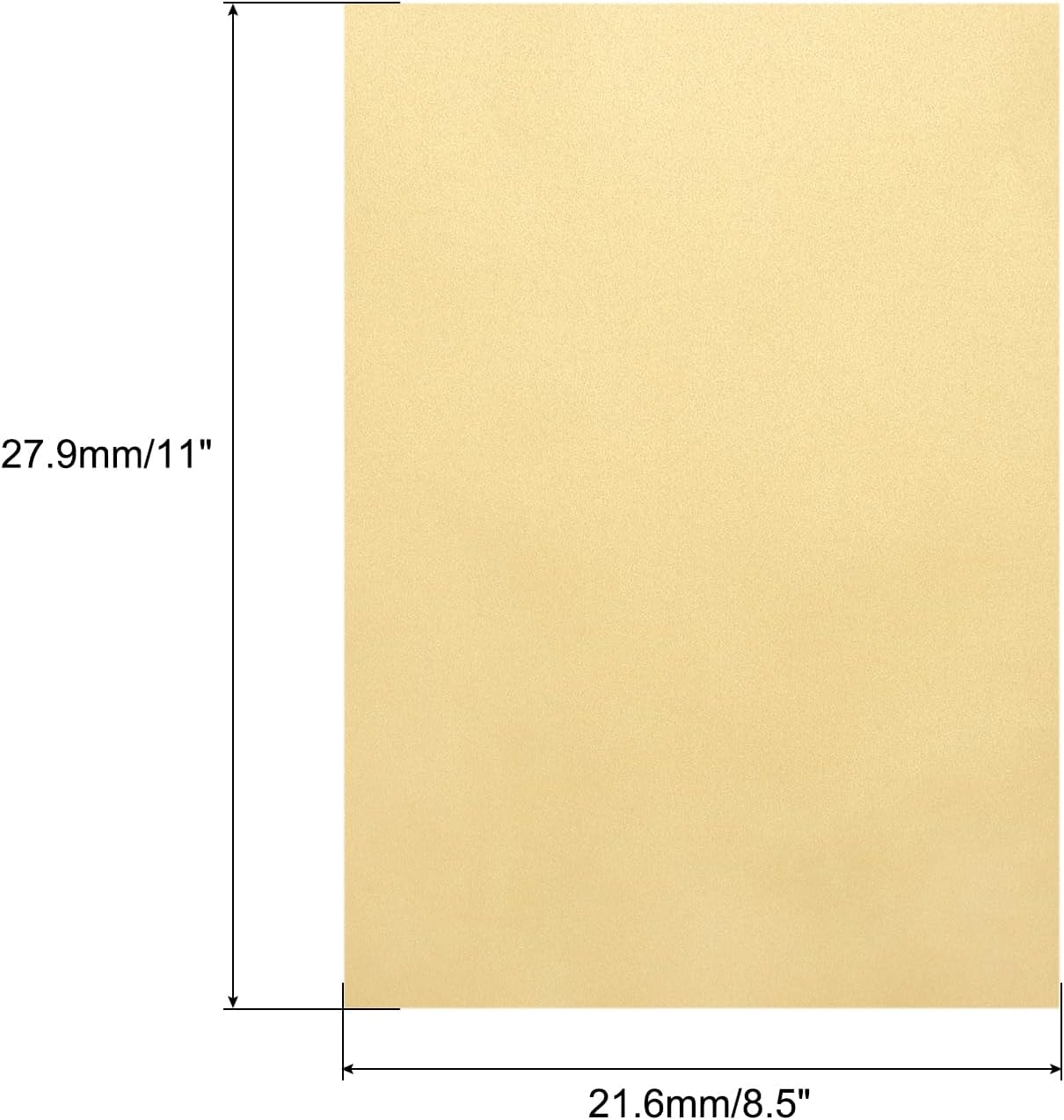 MECCANIXITY Colored Vellum Paper, 40 Sheet Orange Yellow Transparency 8.5 x 11 Printable Vellum Paper, Translucent Vellum Sheets for Printing Wedding Invitations Ink Jet Laser Printer