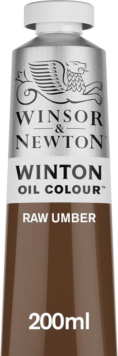 Winsor & Newton Winton Oil Color, 200ml (6.75-oz) Tube, Raw Umber