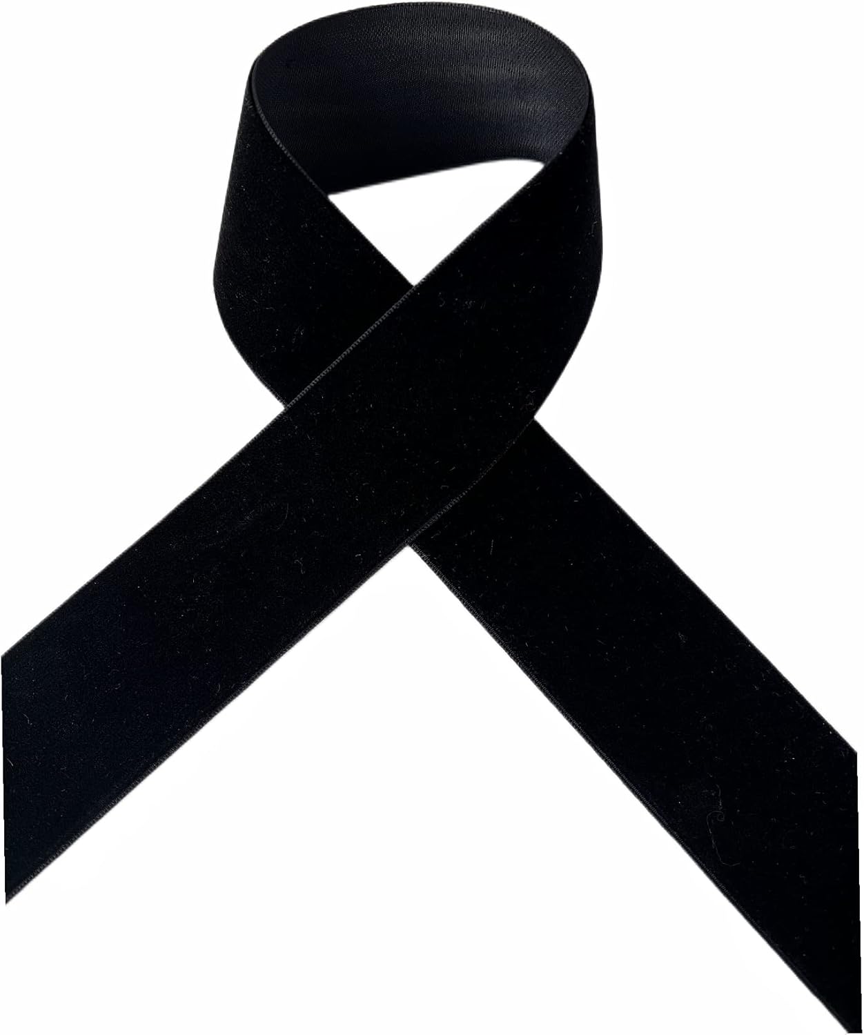 Velvet Ribbon, 1 1/2-Inch by 25-Yard Spool (Black)