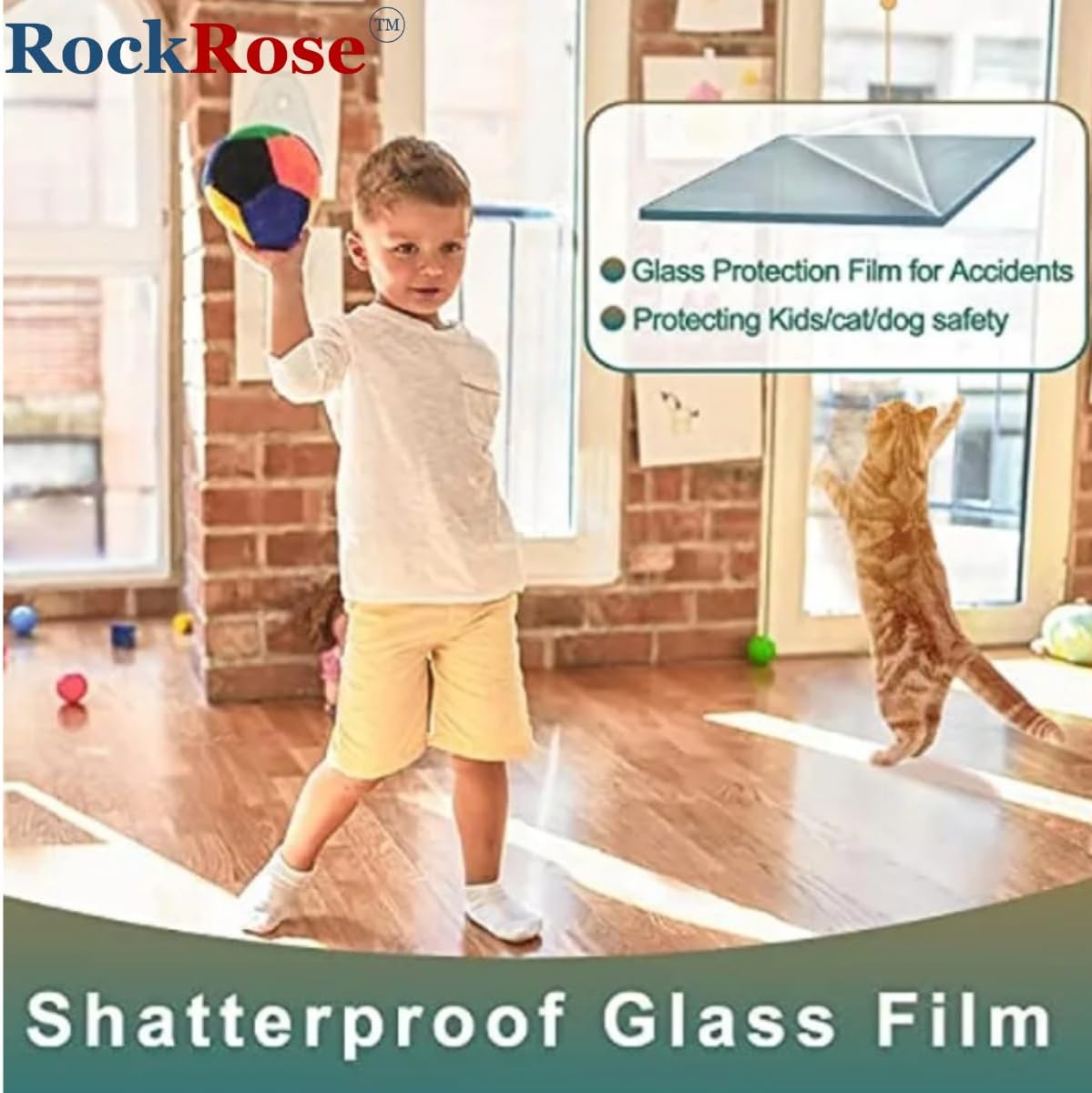 UV 99% VLT 35% Security and Safety 4 Mil Color Window Film Shatterproof Anti Shatter Tempered Glass Film for Home and Office Windows (VLT 35%, 60 in x 100 FT)