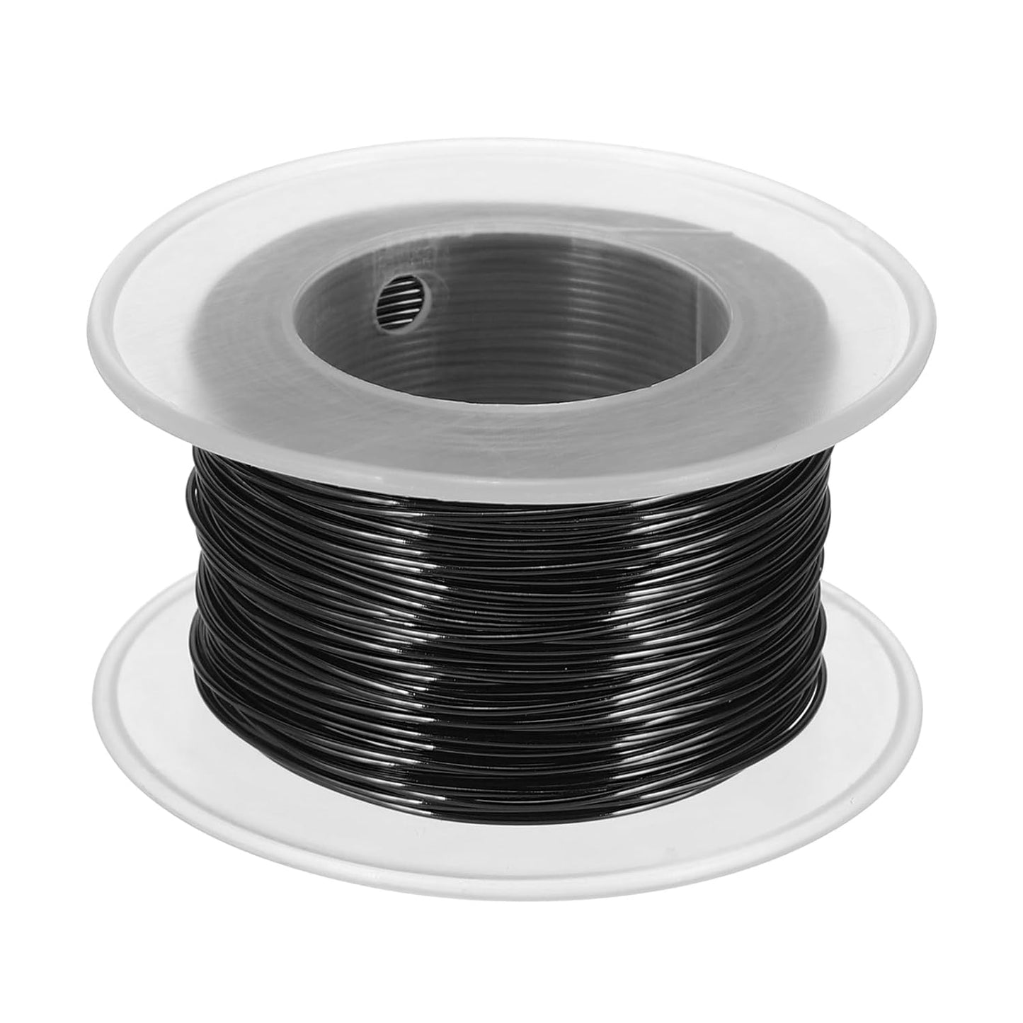 uxcell 20 Gauge / 0.8mm Anodized Aluminum Wire for Jewelry Craft Making, 102 Feet Bendable Flexible Wire for DIY Home Decor Gardening Sculpture, Black