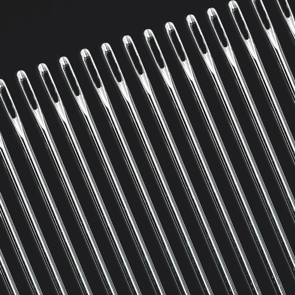 10" Professional Upholstery Needle 25cm length 3mm thickness, Big Eye Hand Sewing Needles for Stitching and Crafting Projects