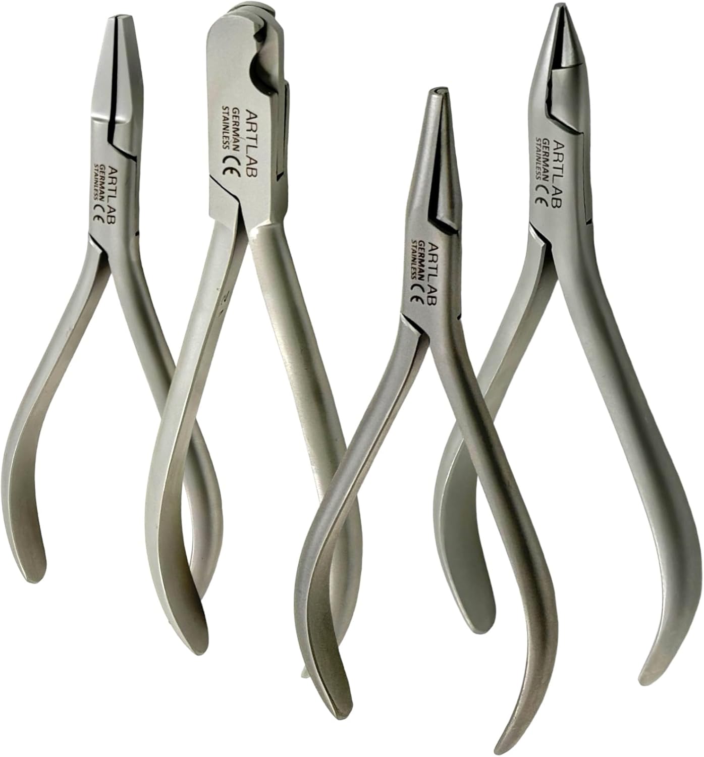 4 Pliers Types for Metal Forming, Wire Bending for Making Loops, Curves, Rings, Angles, Wire Shape Forning Pliers for Crafts, Hobby, and More.