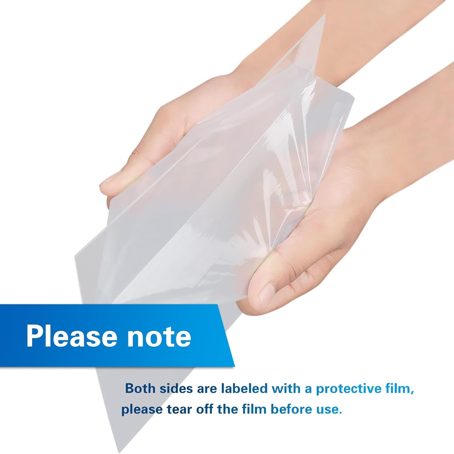 10 Pack 5.12x7.08 Clear Acrylic Sheet 1mm Thick, Clear Plexiglass Sheet 13x18cm, Plastic Plexiglass Board Acrylic Board for Wall Crafts Glass Picture Frame DIY Projects Signs and Painting