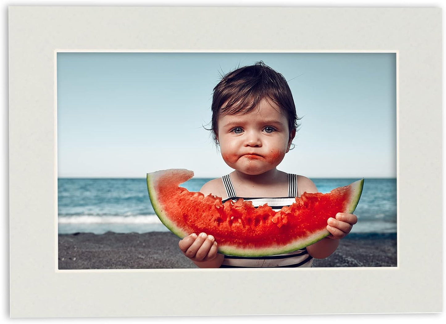 11x14 Mat for 8.5x11 Photo - Precut Grey Picture Matboard for Frames Measuring 11 x 14 Inches - Bevel Cut Matte to Display Art Measuring 8.5 x 11 Inches - Acid Free Pack of 25 MATS