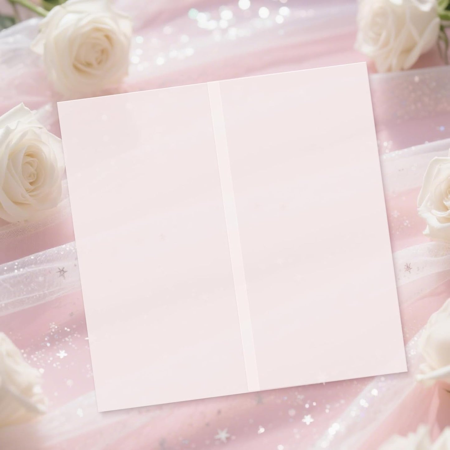 30 Pack Pre-Folded Vellum Jackets for 6x6 Invitations, Translucent Vellum Paper 6x6 Jackets, 100GSM Wedding Invitations Wraps, Envelope Liners for Birthdays, Baby Showers