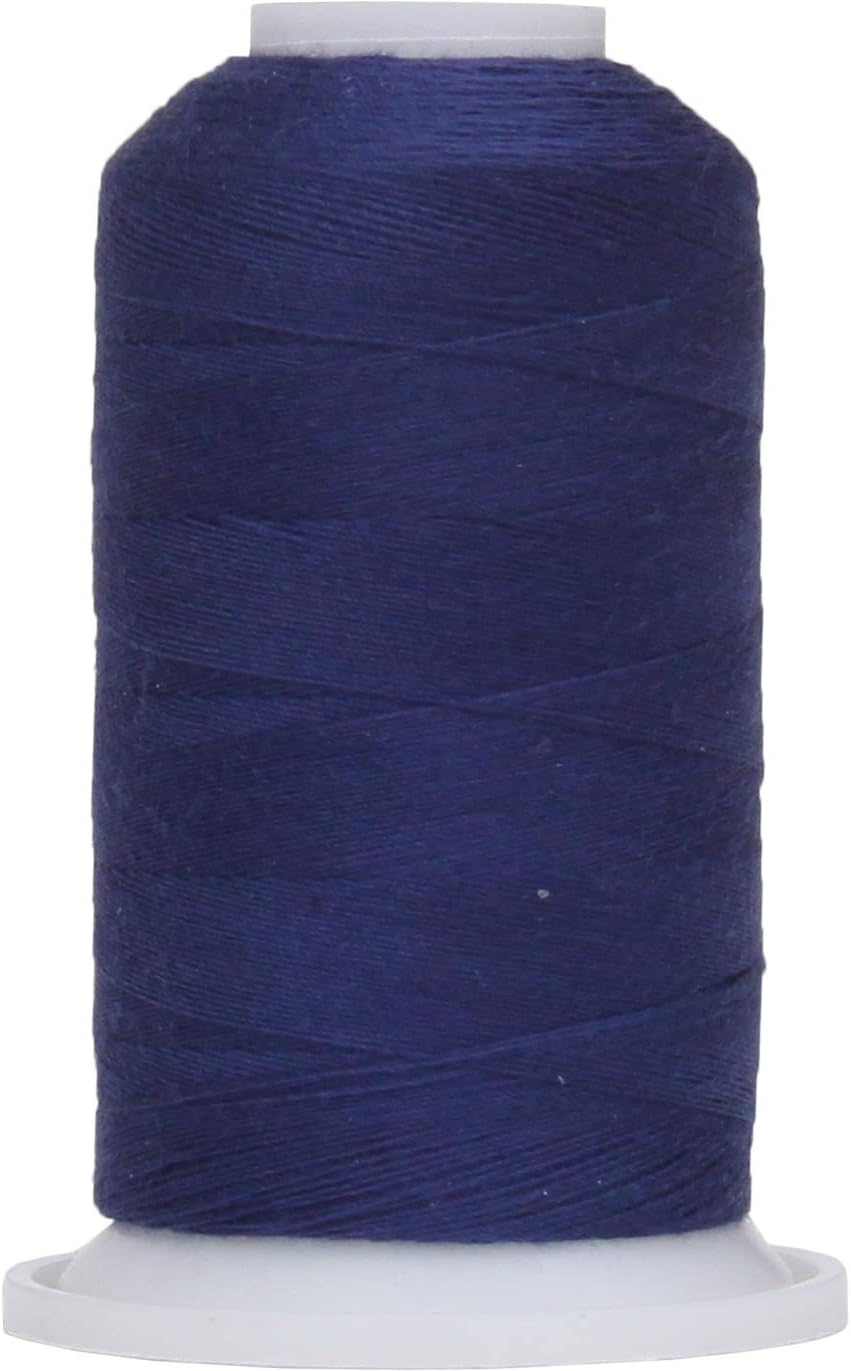 Threadart Polyester All-Purpose Sewing Thread - 600m - 50S/3 - Navy