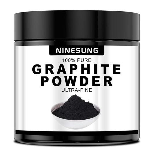 Pure Graphite Powder, 10 LB Graphite Lubricant- 44-Micron Ultra-Fine Pure Graphite's Powder, Graphite for Sketching, Drawing, Pencils, Locks (10 LB)