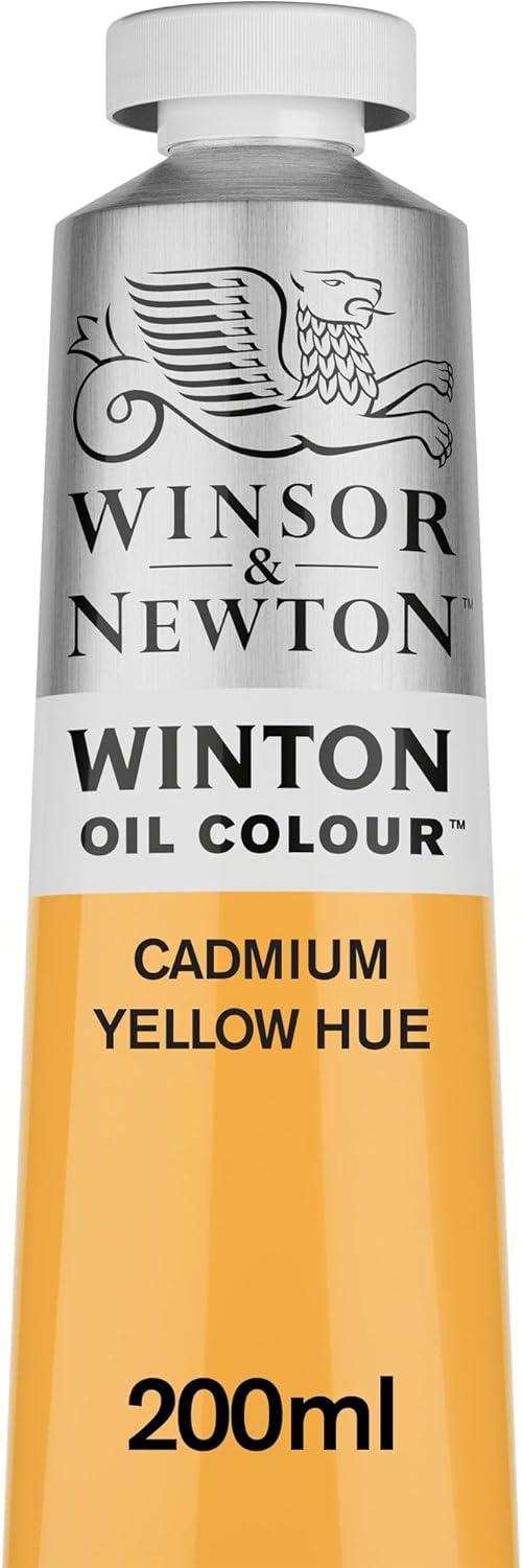 Winsor & Newton Winton Oil Color, 200ml (6.75-oz) Tube, Cadmium Yellow Hue