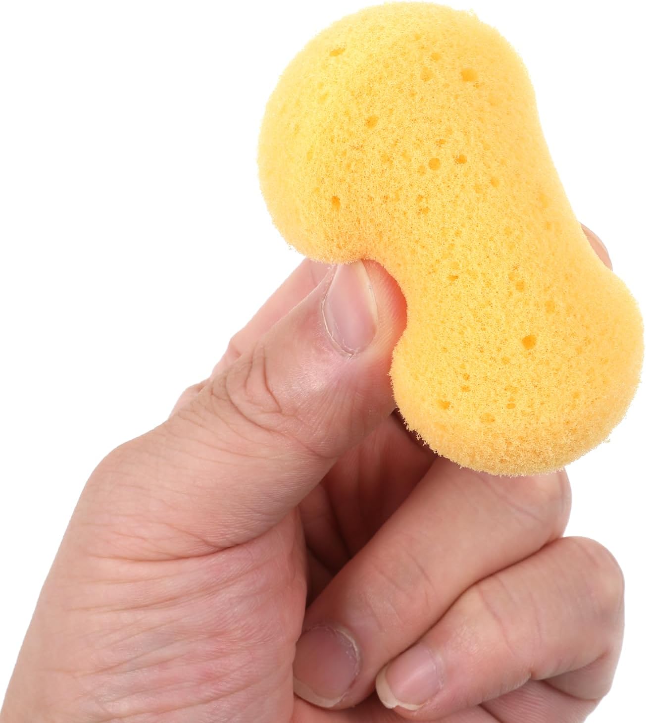 12 Pcs Round Pottery Sponges, Elasticity Clay Sponge Water Absorption Tack Sponges for Kitchen Shoes Leather Care Painting Crafts, Ceramics