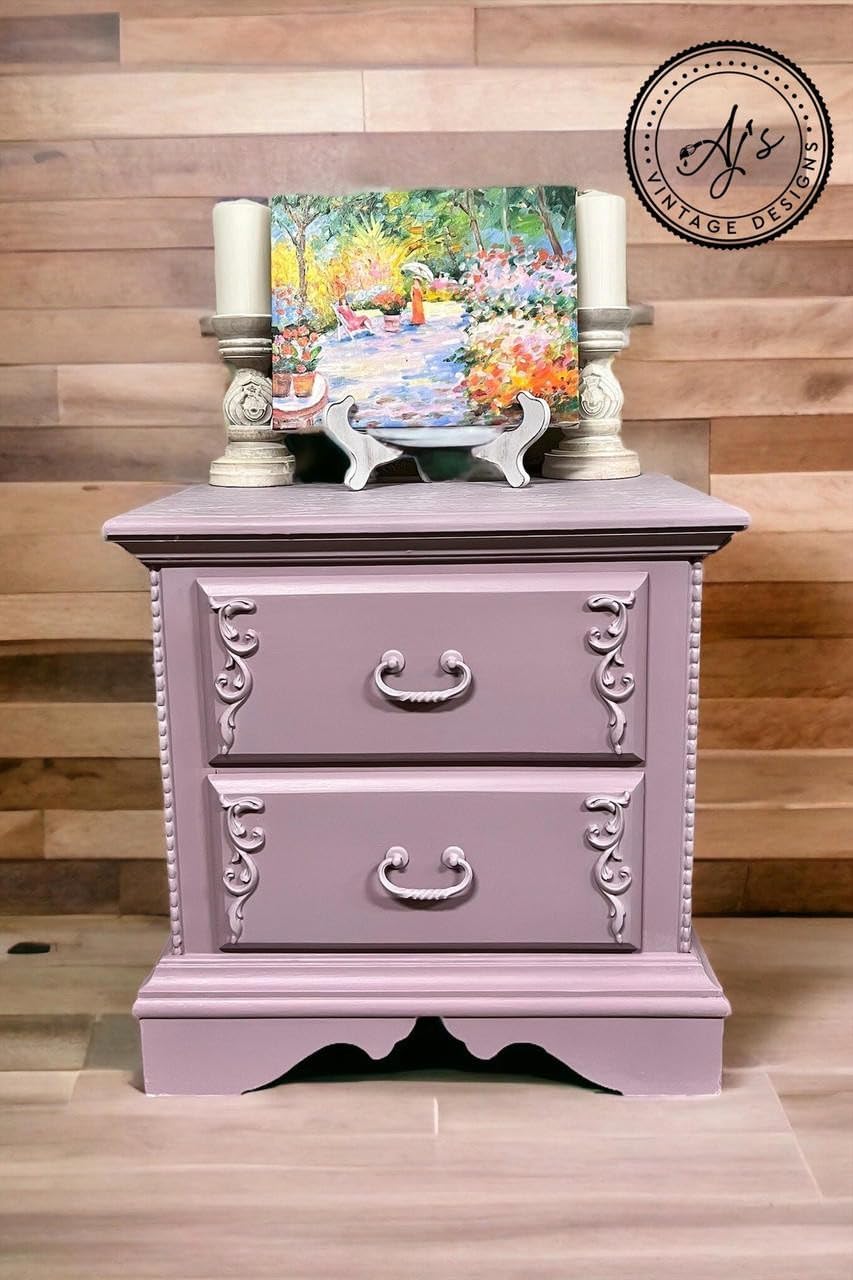 Dixie Belle Paint Company Chalk Finish Furniture Paint - Secret Path (8oz) - Matte Dusty Lilac Chic Chalk Mineral DIY Furniture Paint