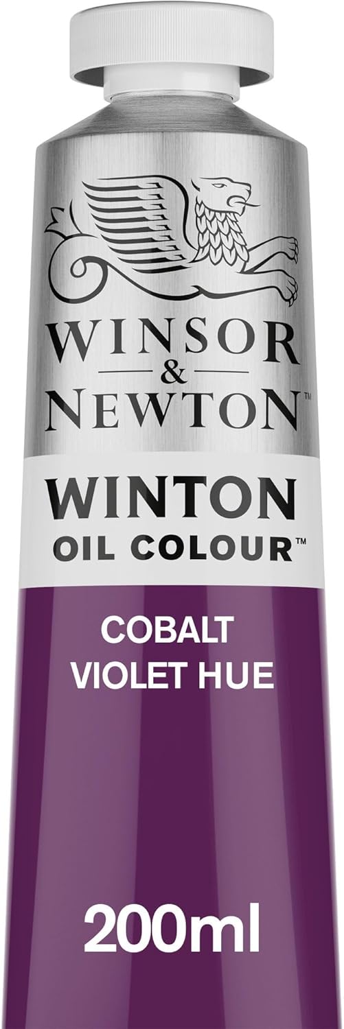 Winsor & Newton Winton Oil Color, 200ml (6.75-oz) Tube, Cobalt Violet Hue