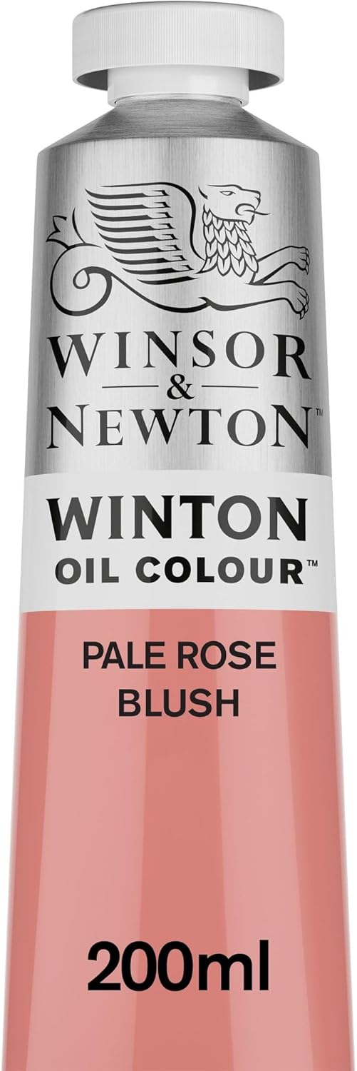 Winsor & Newton Winton Oil Color, 200ml (6.75-oz) Tube, Pale Rose Blush