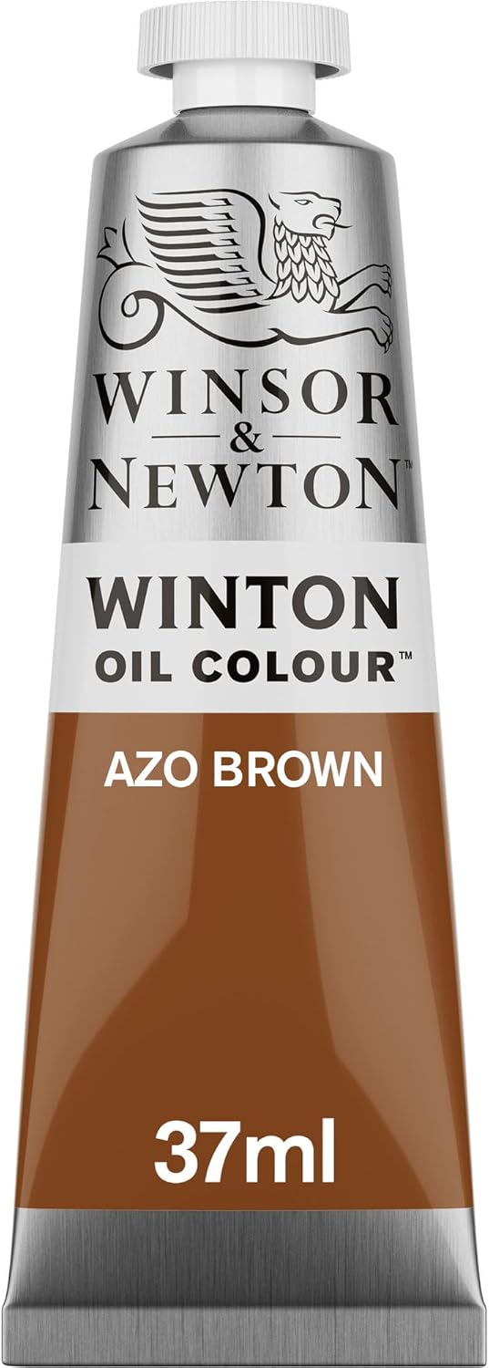 Winsor & Newton Winton Oil Color, 37ml (1.25-oz) Tube, Azo Brown