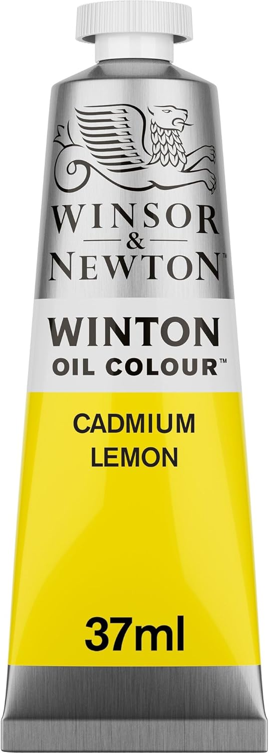 Winsor & Newton Winton Oil Color, 37ml (1.25-oz) Tube, Cadmium Lemon