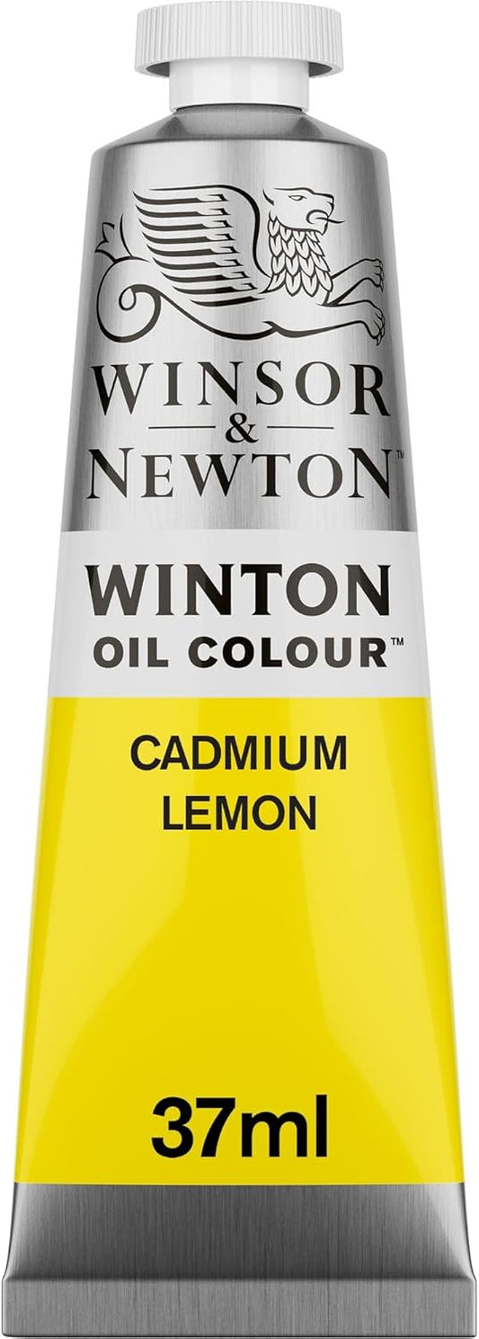 Winsor & Newton Winton Oil Color, 37ml (1.25-oz) Tube, Cadmium Lemon