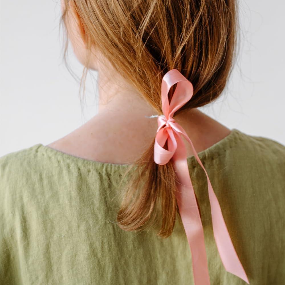 5/8" Width x 50 Yards Satin Fabric Ribbon, Royal Blue Ribbon Perfect for DIY Bows, Swags, Gift Wrapping, Craft, Flower Bouquet，Christmas and Party Decoration