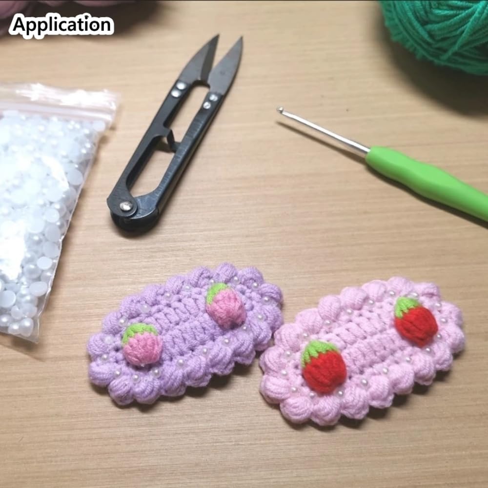 3000pcs 6mm Half Pearls for Crafts Flatback Round Half Pearl Beads for Jewelry Making Nail Art Scrapbook Craft Wedding Dress Decoration(White)