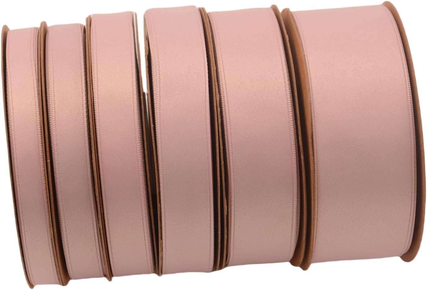 Double Side Satin Ribbon, Continuous 20 Yards,Use for Craft Bows Bouquet, Gift Wrapping, Wedding Decoration, Floral Arrangement (Pink Purple, 4/5 inch)