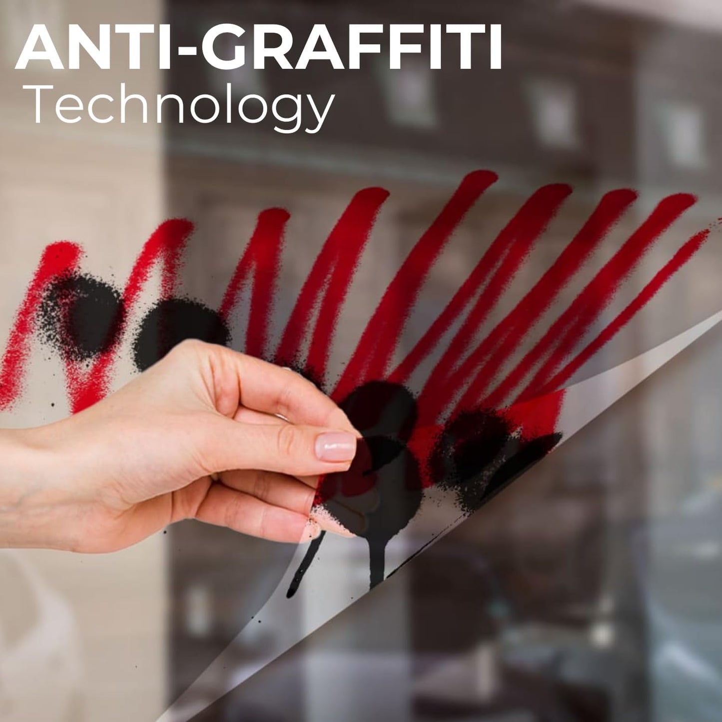 UV 99% VLT 50% Security and Safety 4 Mil Color Window Film Shatterproof Anti Shatter Tempered Glass Film for Home and Office Windows (VLT 50%, 36 in x 10 FT)