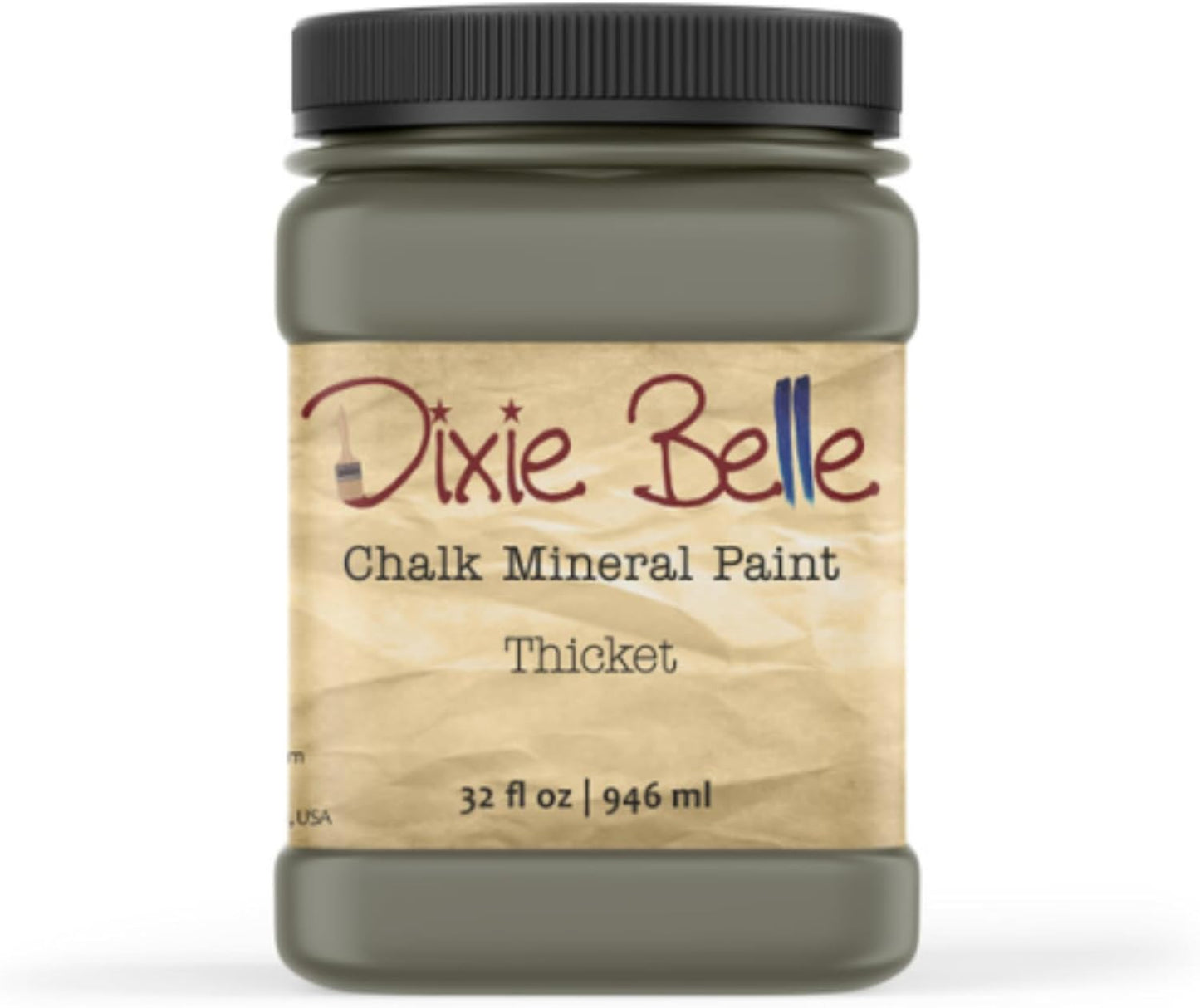 Dixie Belle Paint Company Chalk Finish Furniture Paint – Thicket (32oz) – Matte Chic Chalk Mineral DIY Furniture Paint