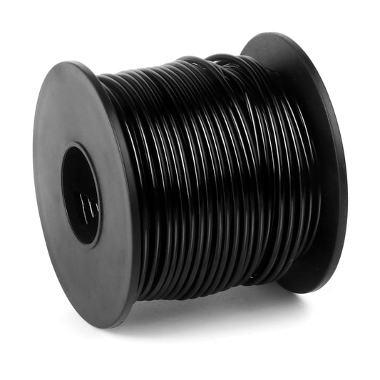 Aluminum Craft Wire, 95 Feet 2.0mm/ 14 Gauge Black Bendable Soft Metal Aluminum Wire Roll Bulk for DIY Crafts Sculpting Jewelry Making