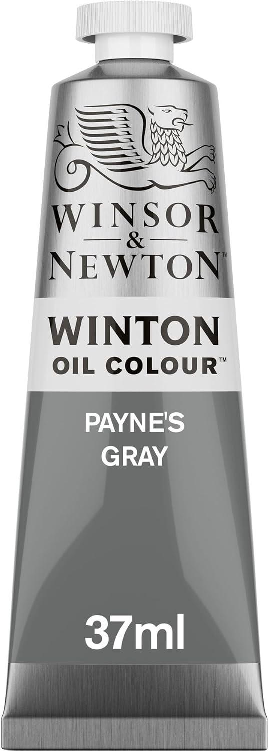 Winsor & Newton Winton Oil Color, 37ml (1.25-oz) Tube, Payne's Gray