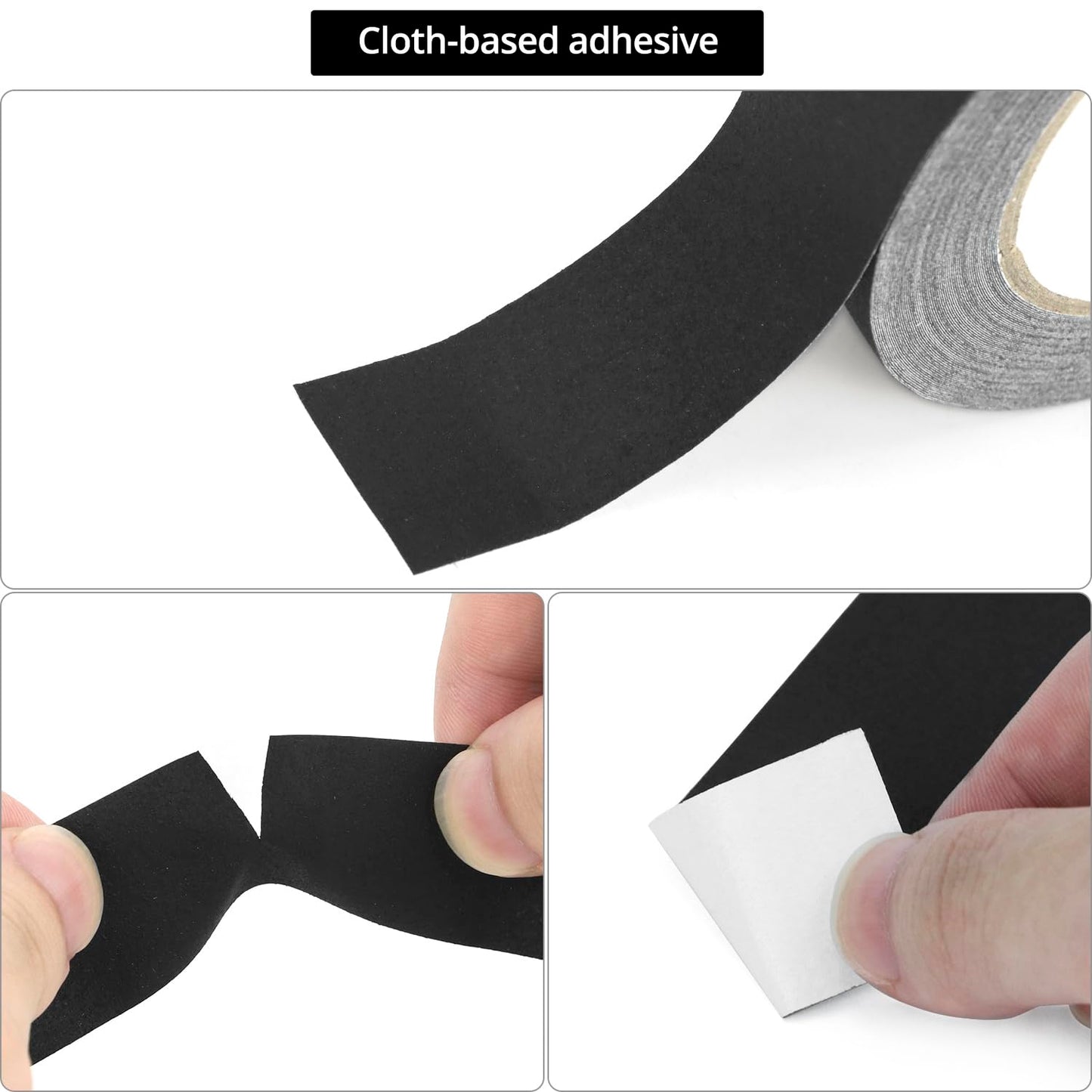 QWORK Bookbinding Repair Tape 1 Inch x 21.8 Yard & 2 Inch x 21.8 yeard Rolls, Cloth Library Book Hinging Repair Tape