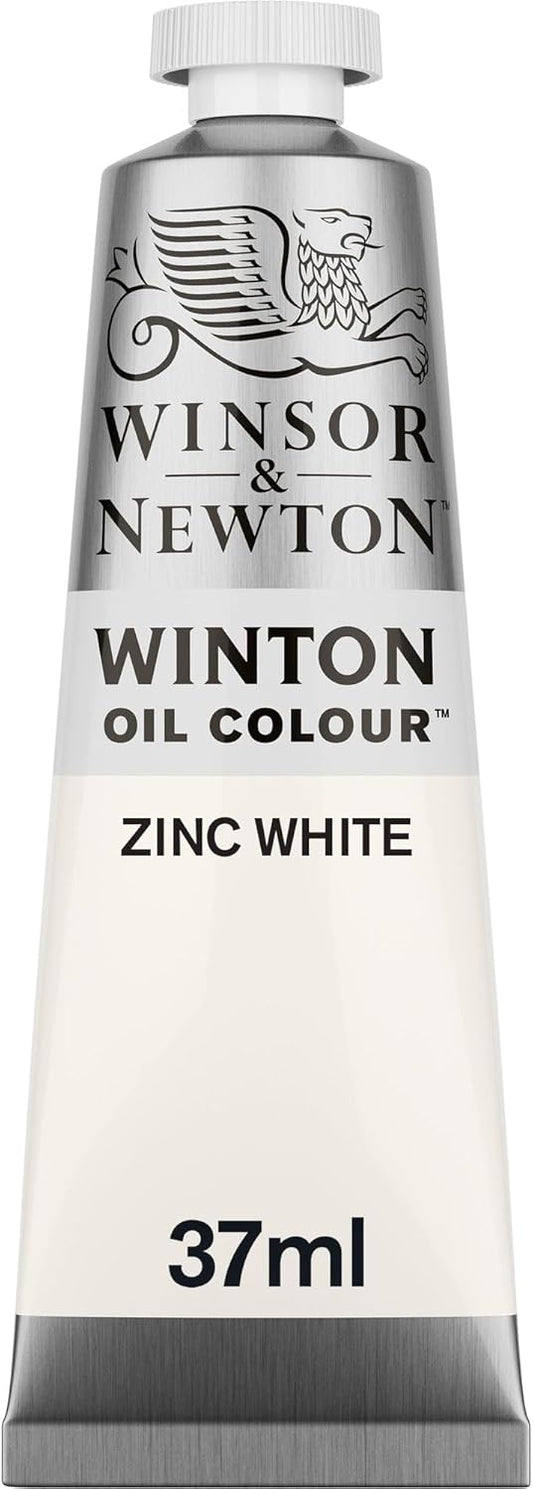 Winsor & Newton Winton Oil Color, 37ml (1.25-oz) Tube, Zinc White