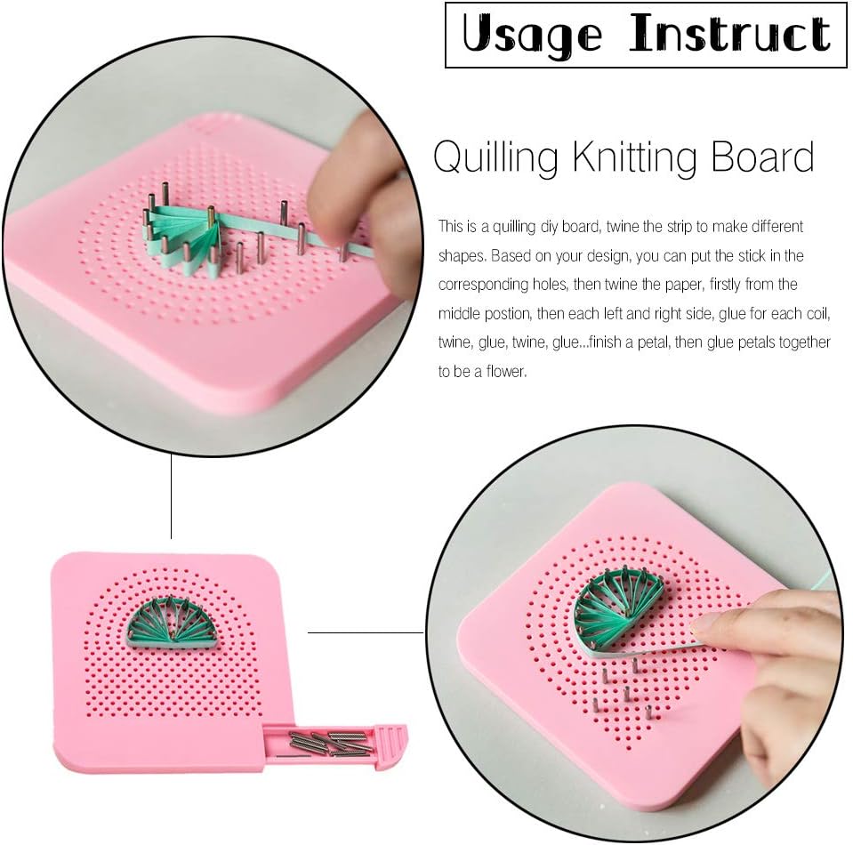 IMISNO Paper Quilling Kit - Quilling Tools and Supplies, Paper Strips