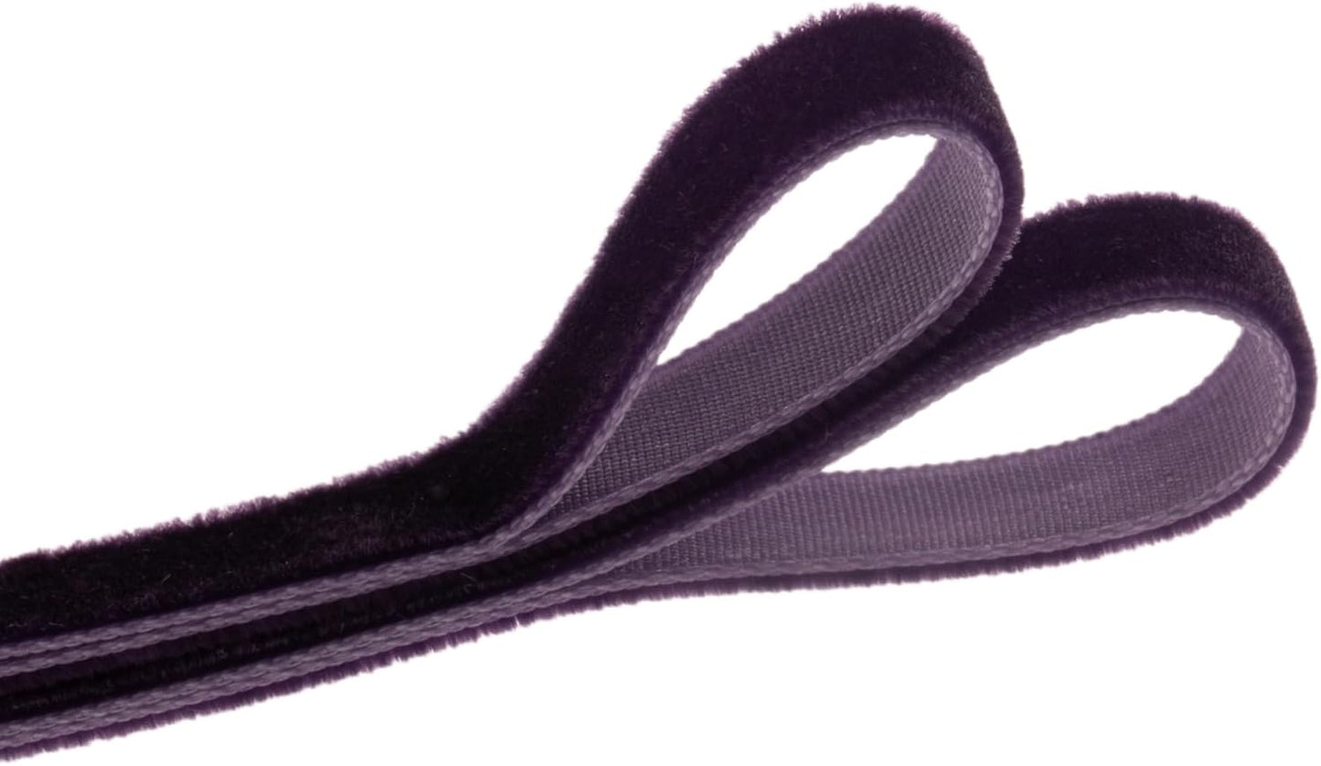 Vintage Purple Velvet Ribbon, 3/8 Inch X 25Yd