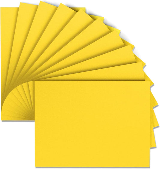 MEARCOOH Yellow Foam Sheets Crafts 9x12 Inch 2mm Eva Color Craft Foam Paper for Crafts Project Preschoolers Classroom Scrapbooking DIY Cosplay(10 Sheets)