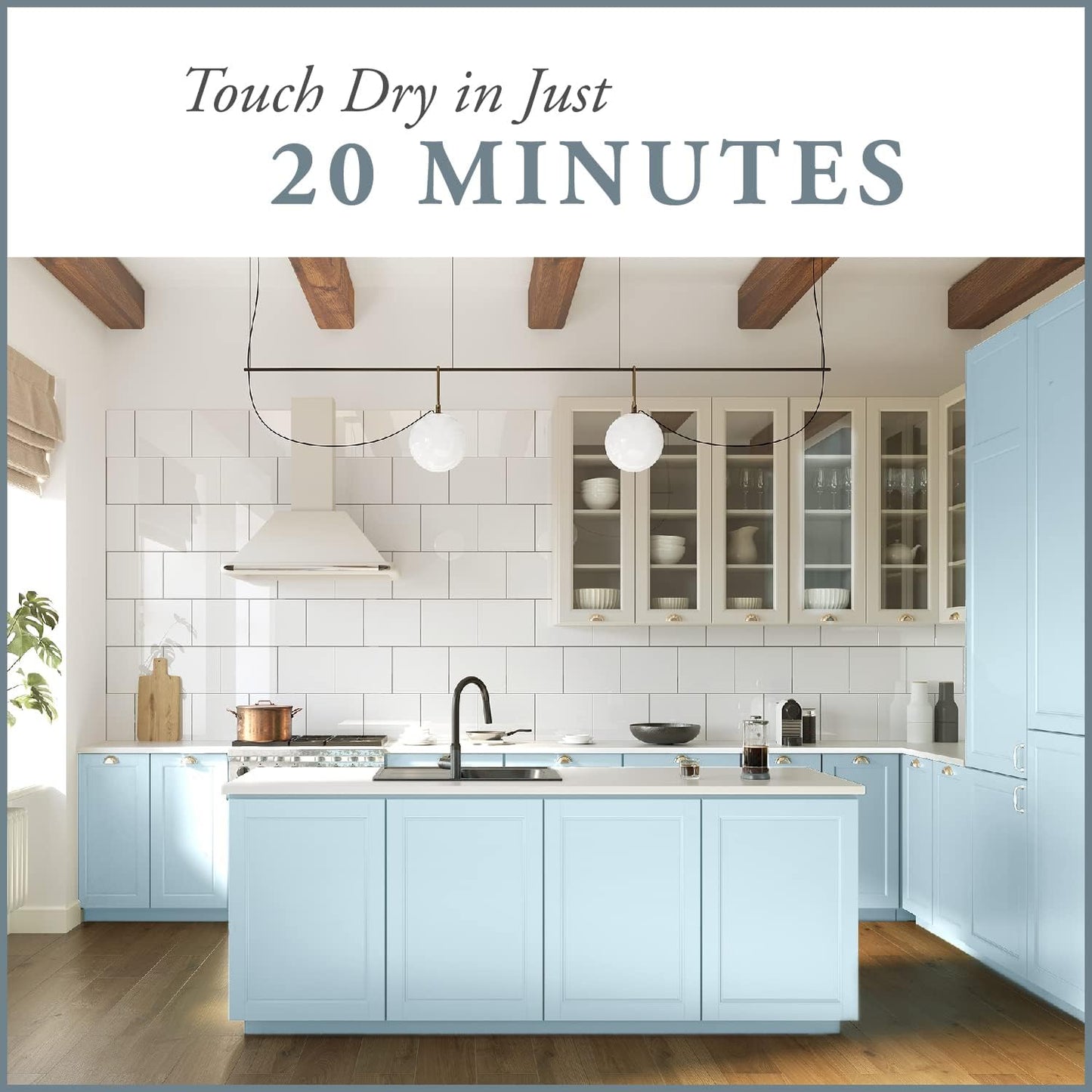 AMY HOWARD AT HOME Chalk-Based One Step Paint for Furniture, Cabinetry, Decor, Finish, and More | No Stripping, Sanding, or Priming | Ultra-Light Base | 32 Ounce | Nottoway