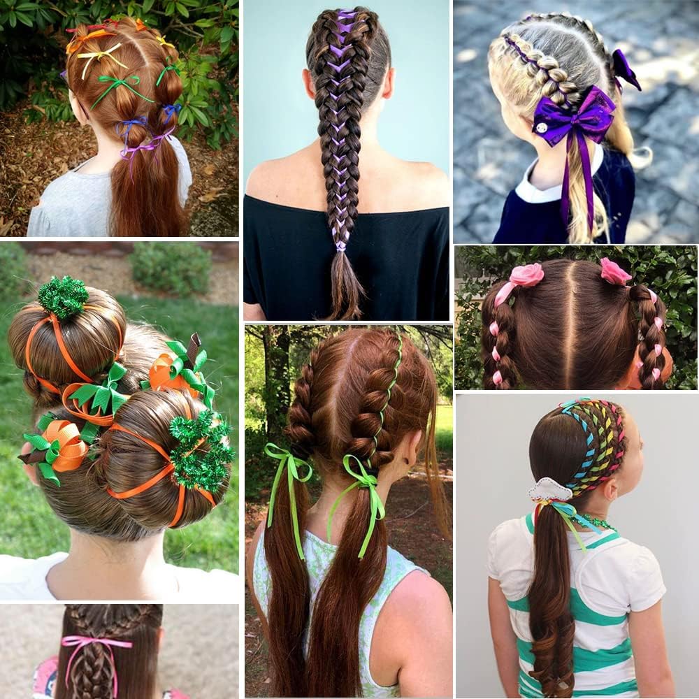 TONIFUL 3/8 Inch x 100yds Orange Satin Ribbon Thin Solid Fabric Ribbons for Gift Wrapping Floral Balloons Craft Sewing Party Wedding Popsicles Decoration Valentine's Day Bouquet Thanksgiving