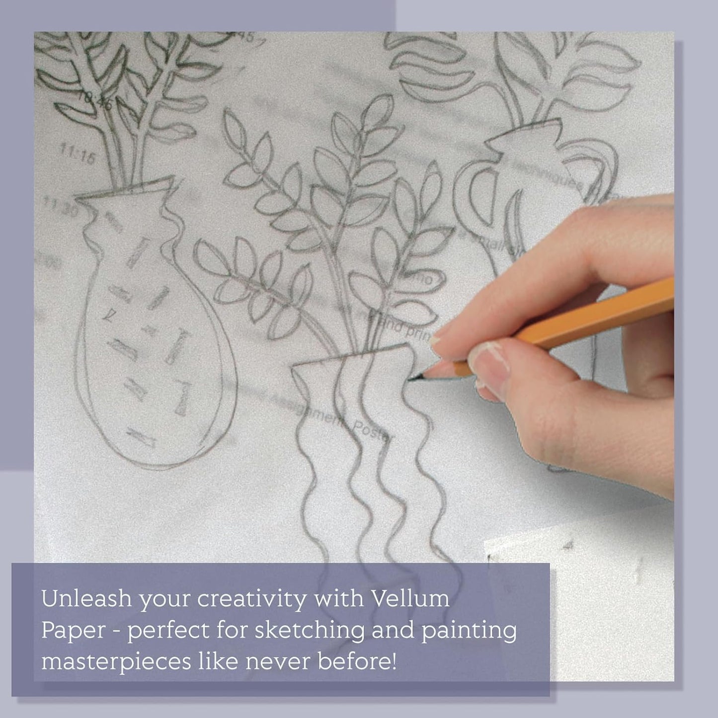 Vellum Paper 5x7 Pre-Folded - Goefun 120 Sheets Vellum Jackets for 5x7 Invitations 115GSM Translucent Paper for Invitations Wraps, Greeting Cards, Envelope Liners, Wedding, Baby Shower (Pack of 2)