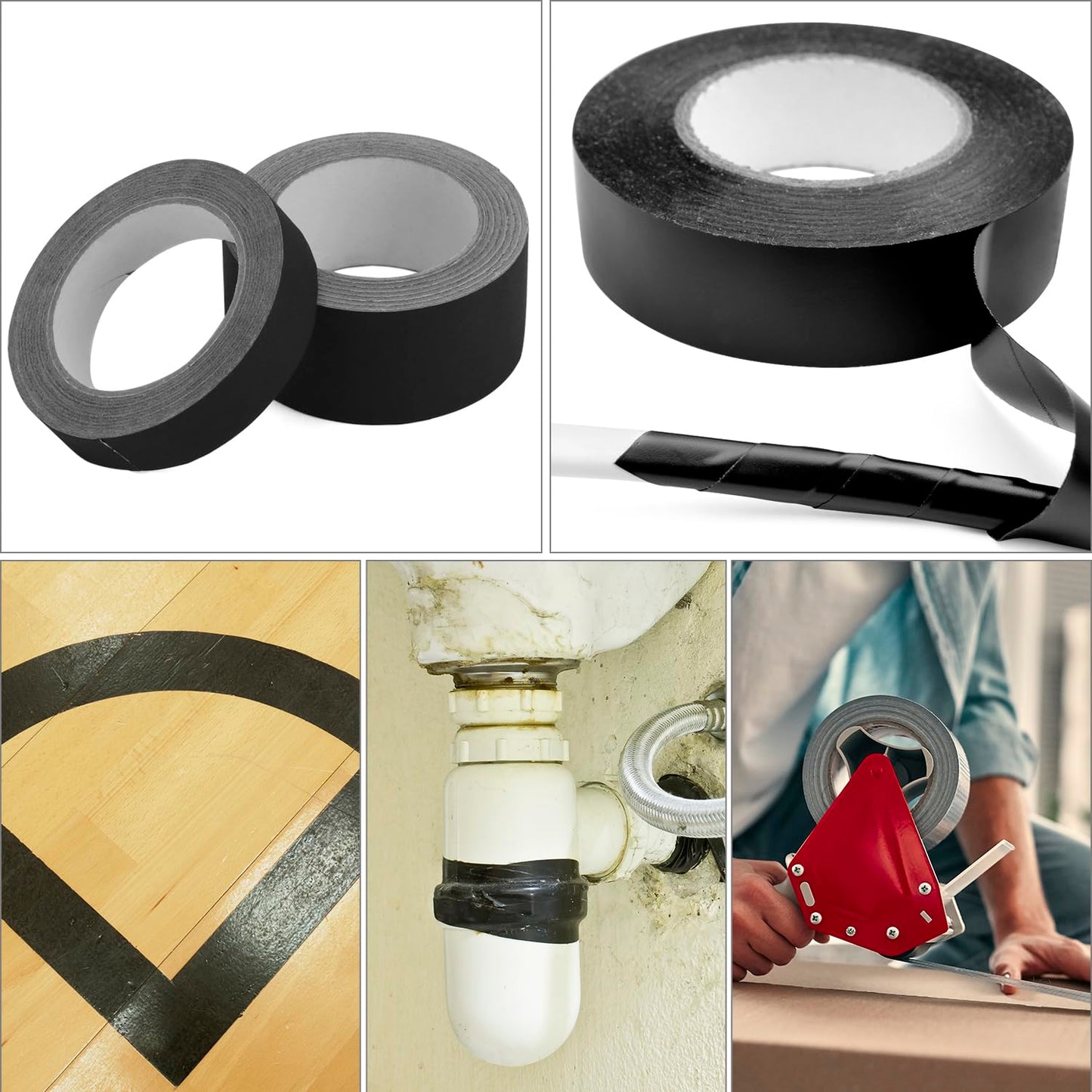 QWORK Bookbinding Repair Tape 1 Inch x 21.8 Yard & 2 Inch x 21.8 yeard Rolls, Cloth Library Book Hinging Repair Tape