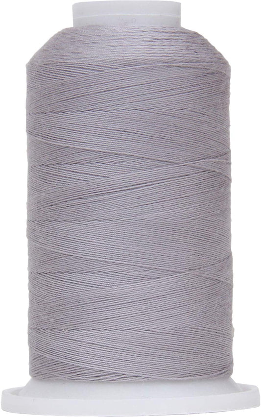 Threadart Polyester All-Purpose Sewing Thread - 600m - 50S/3 - Grey